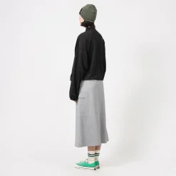 [GRAMICCI] CLASSIC SWEATSKIRT _ HEATHER GREY