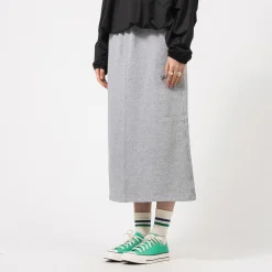 [GRAMICCI] CLASSIC SWEATSKIRT _ HEATHER GREY