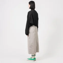 [GRAMICCI] LONG BAKER SKIRT _ STONE