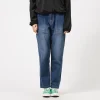 [GRAMICCI] STRETCH DENIM LOOSE TAPERED RIDGE PANT _ DARK USED