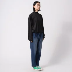 [GRAMICCI] STRETCH DENIM LOOSE TAPERED RIDGE PANT _ DARK USED