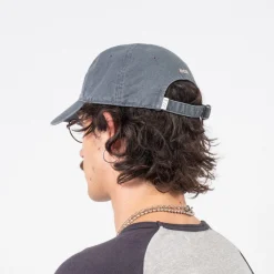 [HATCHINGROOM] BONE VTG CAP _ WASHED GRAPHITE