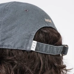 [HATCHINGROOM] BONE VTG CAP _ WASHED GRAPHITE