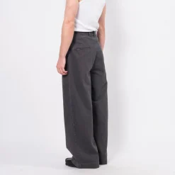 [HATCHINGROOM] DEEP PLEATS TROUSERS _ CHARCOAL