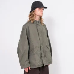 [HATCHINGROOM] SHORT MODS PARKA _ KHAKI