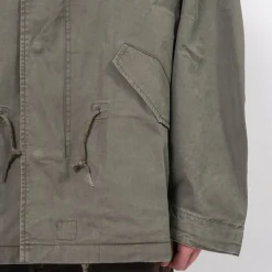 [HATCHINGROOM] SHORT MODS PARKA _ KHAKI
