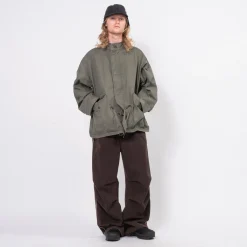 [HATCHINGROOM] SHORT MODS PARKA _ KHAKI