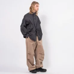 [HATCHINGROOM] SNOW TRACK PANTS _ VINTAGE BEIGE