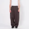 [HATCHINGROOM] WIDE CURVE TROUSERS _ CHARCOAL