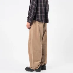 [HATCHINGROOM] WIDE CURVE TROUSERS _ BEIGE