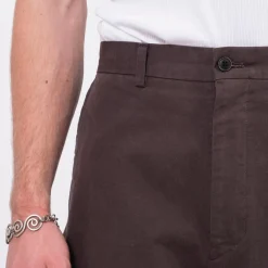 [HATCHINGROOM] WIDE CURVE TROUSERS _ CHARCOAL