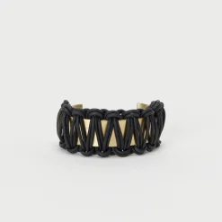 [HENDER SCHEME] KNITTED BANGLE M _ BLACK