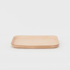 [HENDER SCHEME] LEATHER TRAY L _ NATURAL