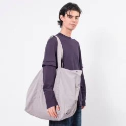 [999HUMANITY] AV RIBSTOP TOTE BAG _ WASHED GREY
