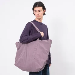 [999HUMANITY] AV RIBSTOP TOTE BAG _ WASHED PURPLE