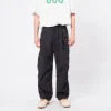[999HUMANITY] NYLON EASY PANTS _ BLACK