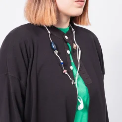 [52HZ LAB] SAMSUNG EARPHONE NECKLACE POKER QUEEN