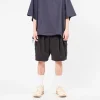 [IS-NESS] BALLOON EZ CARGO SHORTS _ BLACK