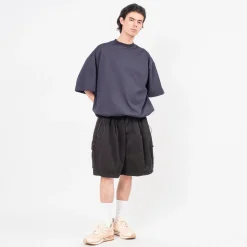 [IS-NESS] BALLOON SHORT SLEEVE T-SHIRT _ NAVY