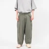 [IS-NESS] NU MILITARY BALLOON PANTS _ KHAKI