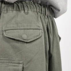 [IS-NESS] NU MILITARY BALLOON PANTS _ KHAKI