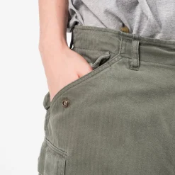 [IS-NESS] NU MILITARY BALLOON PANTS _ KHAKI
