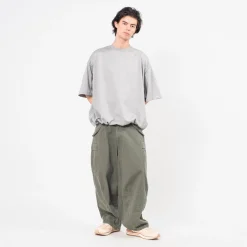 [IS-NESS] NU MILITARY BALLOON PANTS _ KHAKI