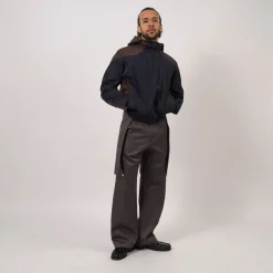 [J.L-A.L] TILLER TROUSER _ BASALT GREY
