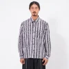 [KARTIK RESEARCH] SS25-39 BOX SHIRT _ SLATE/BLACK