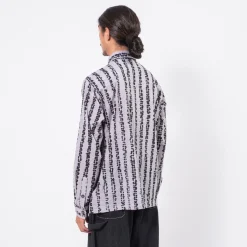 [KARTIK RESEARCH] SS25-39 BOX SHIRT _ SLATE/BLACK