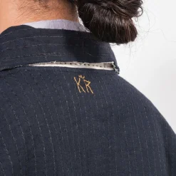 [KARTIK RESEARCH] SS25-01 CROPPED JACKET REVERSIBLE _ ECRU