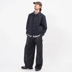 [KARTIK RESEARCH] SS25-01 CROPPED JACKET REVERSIBLE _ ECRU