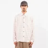 [KARTIK RESEARCH] SS25-41 SHIRT _ ECRU/ MAROON/ GOLD
