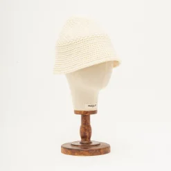 [KIJIMA TAKAYUKI] HAND KNIT SAILOR HAT _ IVORY