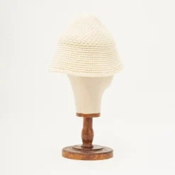 [KIJIMA TAKAYUKI] HAND KNIT SAILOR HAT _ IVORY