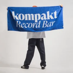 [KOMPAKT RECORD BAR] KRB LOGO BEACH TOWEL _ BLUE