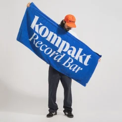 [KOMPAKT RECORD BAR] KRB LOGO BEACH TOWEL _ BLUE