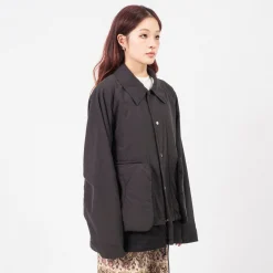 [LEH] 1021 COACH JACKET _ BLACK
