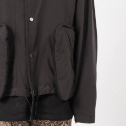 [LEH] 1021 COACH JACKET _ BLACK