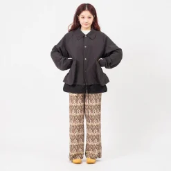 [LEH] 1021 COACH JACKET _ BLACK