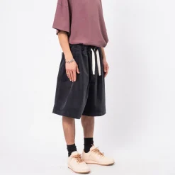 [MERELY MADE] MERELY MICRO CORDUROY SUPER COMFY SHORTS _ SPACE NAVY