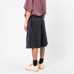 [MERELY MADE] MERELY MICRO CORDUROY SUPER COMFY SHORTS _ SPACE NAVY