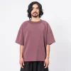 [MERELY MADE] MERELY WIDE ROUND NECKLINE T-SHIRT _ GRAPH PURPLE