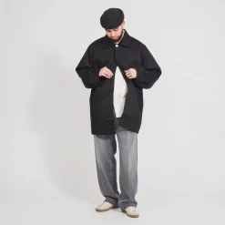[MFPEN] CARLESS COAT _ BLACK