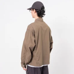 [MOIF] OVER WORK JACKET _ LIGHT OLIVE