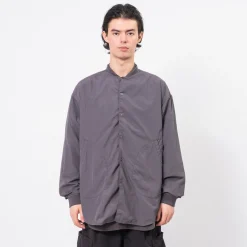 [MOIF] PILOT SHIRT _ SLATE GRAY