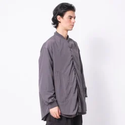 [MOIF] PILOT SHIRT _ SLATE GRAY