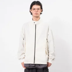 [MOIF] WIDE DOG EAR JACKET _ ECRU