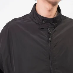 [MOIF] WIDE DOG EAR JACKET _ BLACK