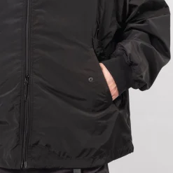[MOIF] WIDE DOG EAR JACKET _ BLACK